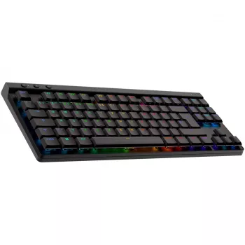 Logitech G G515 - tastiera - LIGHTSPEED - TKL - retroilluminazione - wireless - 2,4 GHz, Bluetooth, USB - QWERTZ - tedesca - interruttori tasti: GL Li