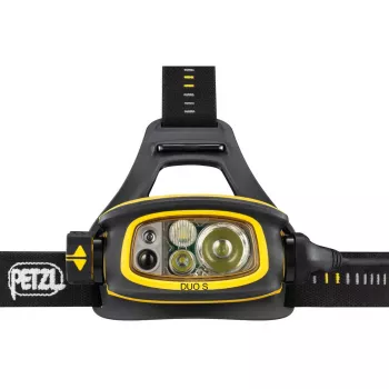 Torcia frontale Petzl Duo S Nero Giallo
