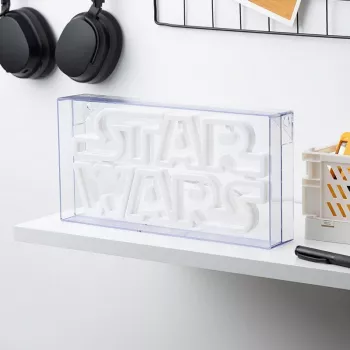 Luce neon LED Paladone Star Wars Design PP13123SW — insegna LED decorativa da parete o mensola