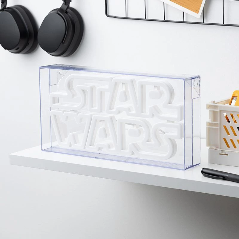 Luce neon LED Paladone Star Wars Design PP13123SW — insegna LED decorativa da parete o mensola