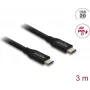Cavo coassiale USB DELOCK 20 Gbit/s con PD 3.0 60 W (modello 81708)