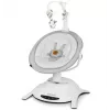 Culla / culla a dondolo Lionelo Bella Set grigio cemento – lettino per neonati con funzione dondolo