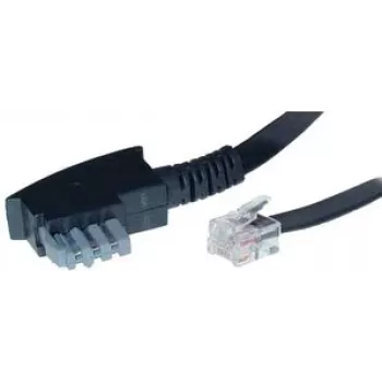 Cavo telefonico ShiverPeaks BS70166 6 m nero