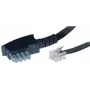 Cavo telefonico ShiverPeaks BS70166 6 m nero