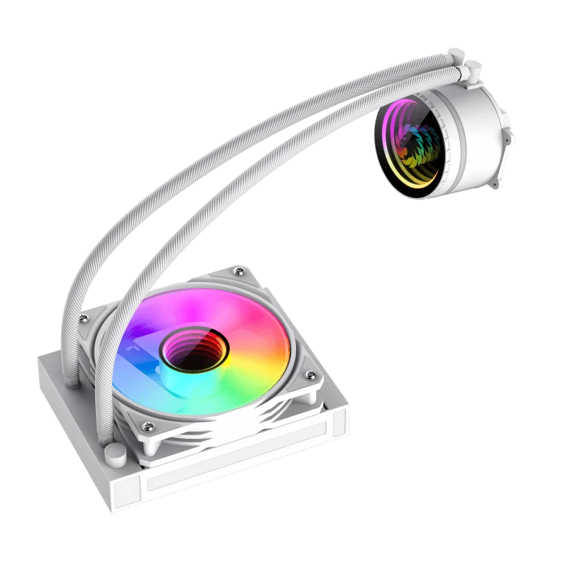 Gamemax | Dissipatore a liquido per CPU | ICEBURG 120 | bianco