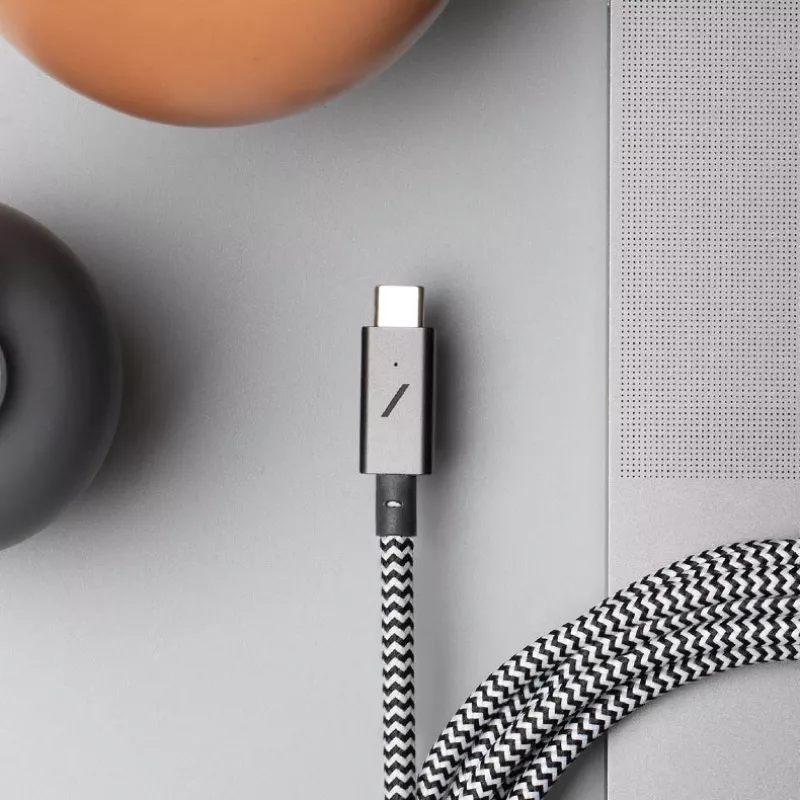 Cavo USB-C su USB-C Native Union Belt Cavo Pro 240W, 2,4 m, USB 2.0, 0,48 Gbit/s, verde