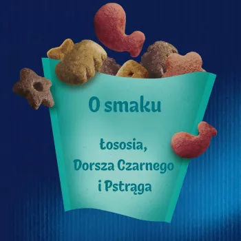 Snack per gatti Felix Party Mix Ocean Mix busta 60 g – snack per gatti adulti