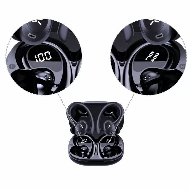Auricolari sportivi wireless MANTA Rytmo Sport 2 MATWS012BK — True Wireless, in-ear, nero