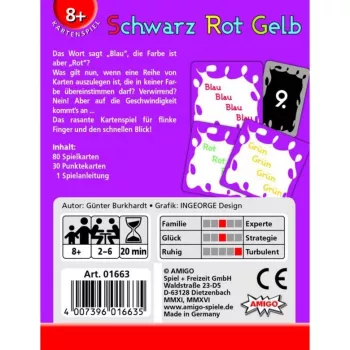 Schwarz Rot Gelb Refresh, gioco di carte
