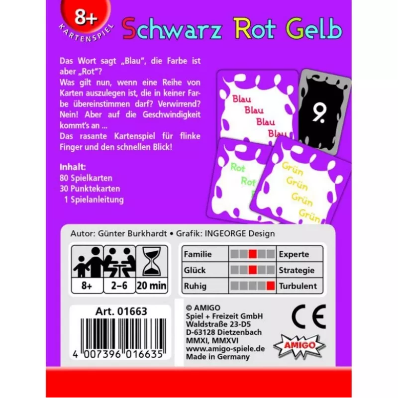 Schwarz Rot Gelb Refresh, gioco di carte
