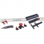 Set di righelli di precisione Einhell-KWB LINE MASTER con guida da 800 mm, 10 pezzi
