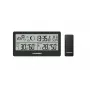 Stazione meteo BLAUPUNKT WS20BK — display per temperatura e umidità interna/esterna, nero, 1 sensore, LCD, a batteria