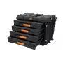 Cassetta portautensili KETER DIY ROC Pro Gear 4 Drawers Unit XL con 4 cassetti, tecnopolimero, 25 L