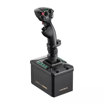 Kit supporto Flight MOZA AB6 Flight Simulator – nero struttura in ABS, alluminio e fibra di carbonio, alimentazione AC 110–220 V, potenza di picco 72 W