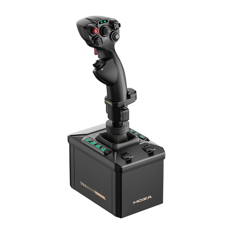 Kit supporto Flight MOZA AB6 Flight Simulator – nero struttura in ABS, alluminio e fibra di carbonio, alimentazione AC 110–220 V, potenza di picco 72 W