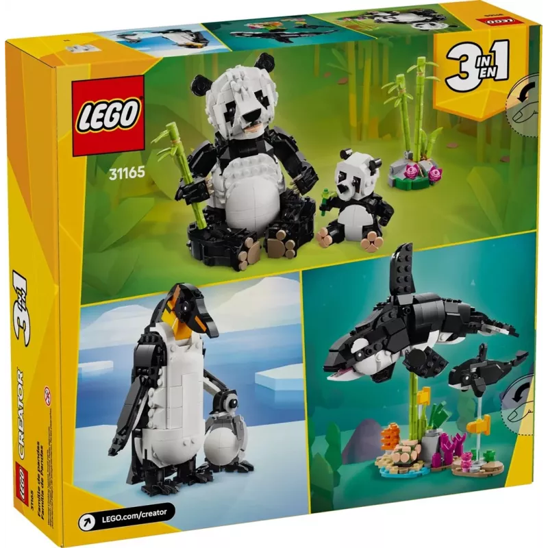 LEGO CREATOR 3 IN 1 31165 Famiglia di panda