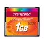 Transcend - Scheda di memoria flash - 1GB - 133x - CompactFlash Card (TS1GCF133)