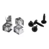 StarTech.com viti per rack server e gabbie a clip – 10-32 – viti di montaggio per rack e gabbie scorrevoli – confezione da 50