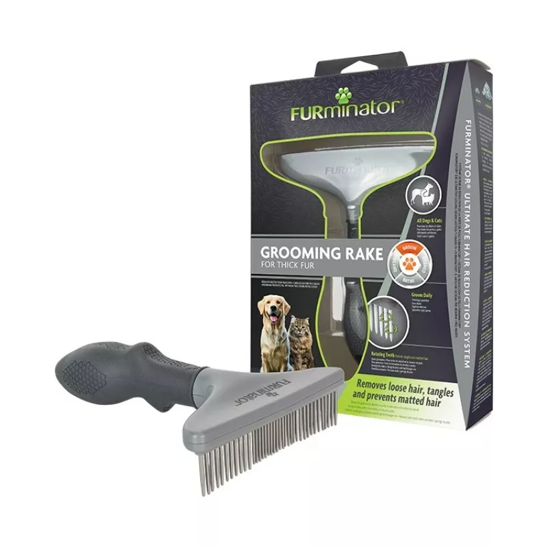 Pettine Furminator per la cura degli animali con pelo folto