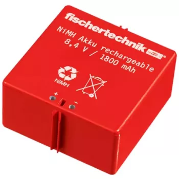 Caricabatterie Fischertechnik 34969 NiMH 1500mAh 8,4V nero rosso