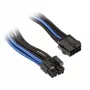 Silverstone cavo EPS 8-Pin a EPS/ATX 4+4-Pin, 300 mm - nero/ (SST-PP07-EPS8BA)
