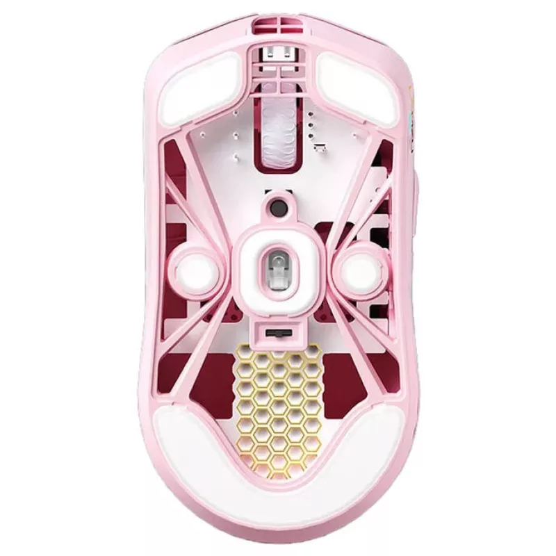 Mouse Lamzu MAYA X 8K Wireless Gaming mouse rosa chiaro USB