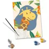 Ravensburger CreArt 23903 kit di pittura per numeri, Hello Giraffe