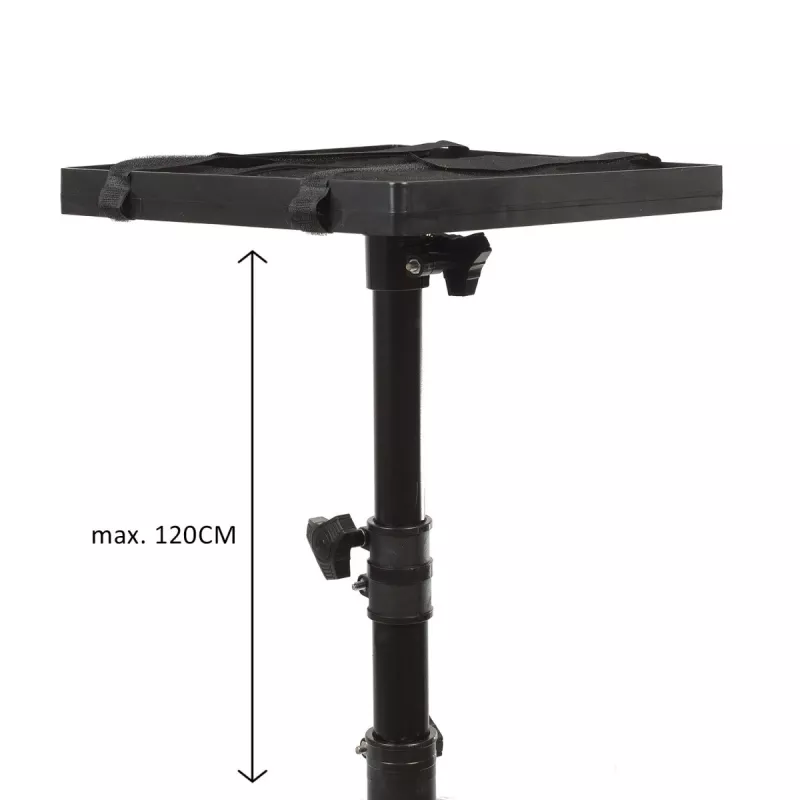 Supporto proiettore portatile regolabile MACLEAN MC-920, altezza fino a 1,2 m, treppiede leggero