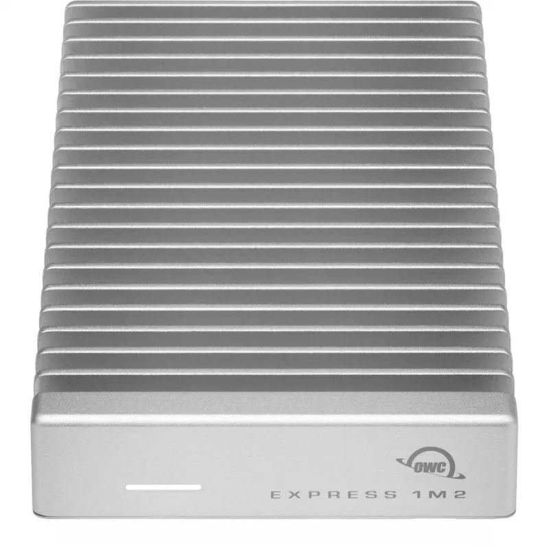 Other World Computing OWC Express 1M2 - case di archiviazione - scheda M.2 NVMe - USB4 - argento (OWCUS4EXP1M2)
