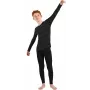 Odlo Set lang ACTIVE WARM ECO SET intimo bambino, taglia 116 cm, nero e grigio
