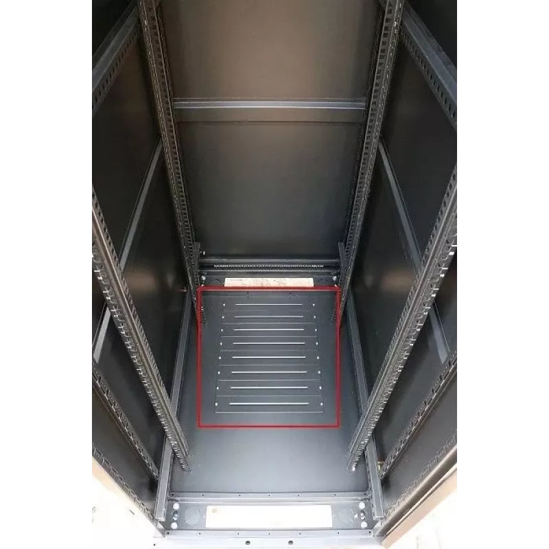 Armadio a pavimento Extralink 42U 800X800 RACKMOUNT CABINET A PAVIMENTO NERO capacità 1400 kg