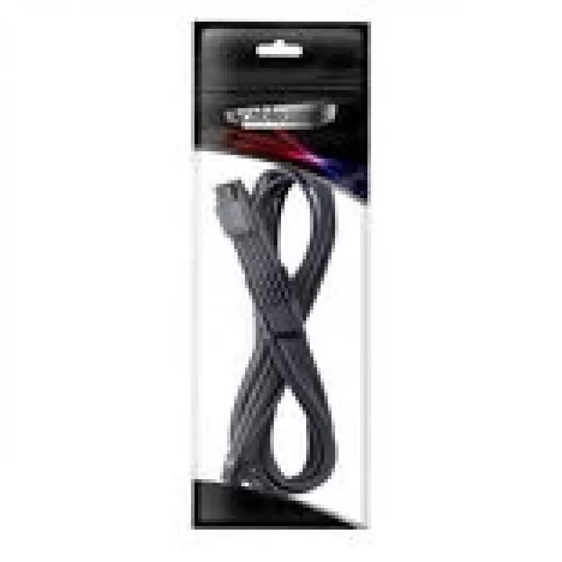 CableMod Universal Pro ModMesh cavo 16-Pin a 16-Pin, rivestito, StealthSense - carbon, 60 cm