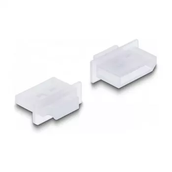 Copertura per cavi DeLOCK 64107 DisplayPort femmina trasparente 10 pz.