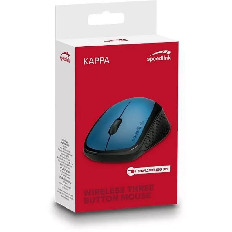 Mouse SPEEDLINK KAPPA Office per destrimani RF Wireless