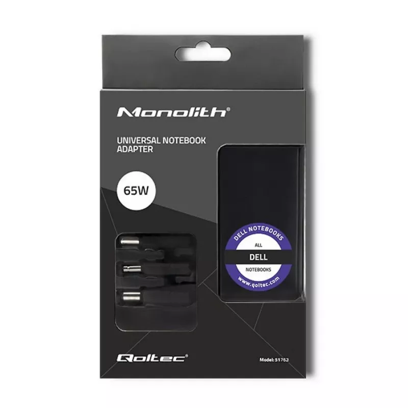 Alimentatore inverter Qoltec 51762 65W nero