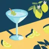 Set di pittura Ravensburger CreArt Mocktail Lemon – set pittura con i numeri