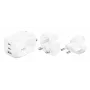Caricabatterie da parete Belkin BOOSTCHARGE 100W 2C1A WCH016HQWH con spina intercambiabile
