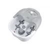 Massaggiatore per gambe Adler AD 2167 con massaggio a rulli e vibrante, calore, intensità regolabile, 80 W, grigio bianco