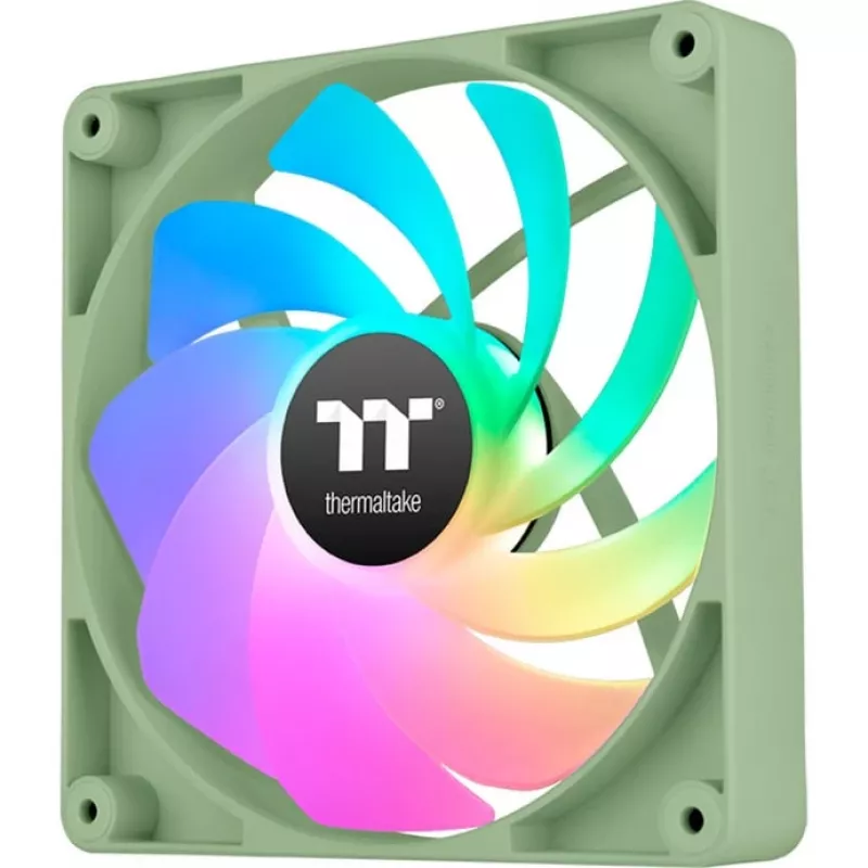Thermaltake CT140 Reverse ARGB Sync Matcha Green Ventole per case da 140 mm, confezione da 2 (CL-F201-PL14MG-A)