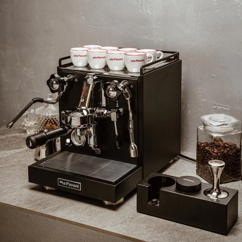 La Pavoni New Cellini Classic LPSCCB01EU macchina per espresso, nera