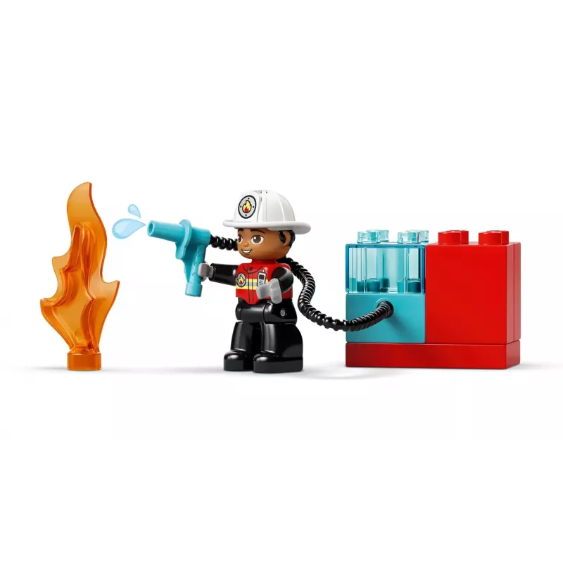 LEGO DUPLO 10473 Camion dei pompieri con manichetta e pompiere