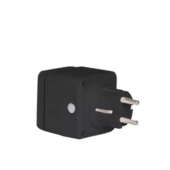 Presa intelligente Denver PLO-108 nero esterno IP44 con filo senza fili