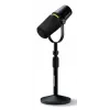 Shure MV7+-K-BNDL - microfono per parlato/canto con connessione XLR/USB-C, nero + stativo da tavolo GATOR