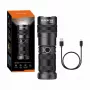 Torcia Superfire GT60, 2600 lm, torcia portatile ricaricabile USB-C