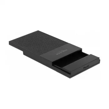 Case per HDD/SSD DeLOCK 42011 nero 2,5