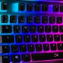 HyperX Pudding Keycaps – set completo di tasti – ABS – nero (layout DE) – tasti per tastiera – ABS – nero