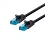 LOGON TCU55U050BL cavo patch Cat5e U/UTP, 5 m, nero