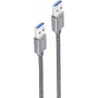Cavo USB ShiverPeaks BS13-37020 1 m USB 3.2 Gen 2 grigio