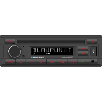 Autoradio BLAUPUNKT Milano 200 BT CD Bluetooth USB — Single-DIN, lettore CD, vivavoce Bluetooth, riproduzione USB