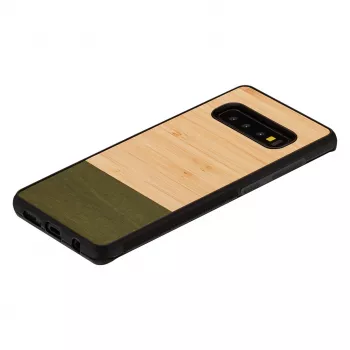 Custodia per smartphone man and wood per Galaxy S10 — Bamboo Forest nero